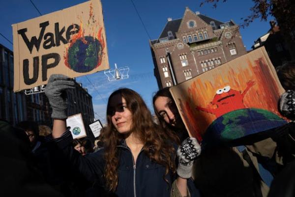 Climate protest